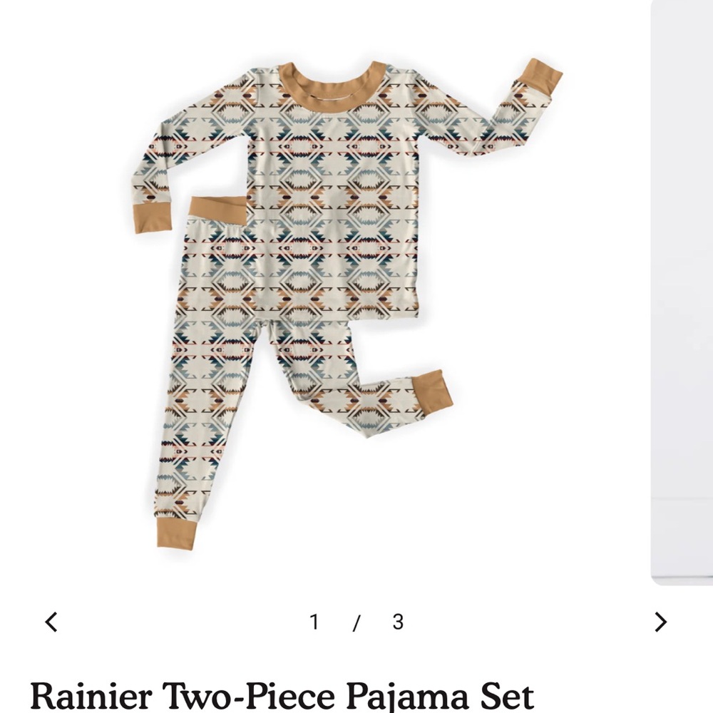 KindThing Pajama Set - Picture 2 of 2